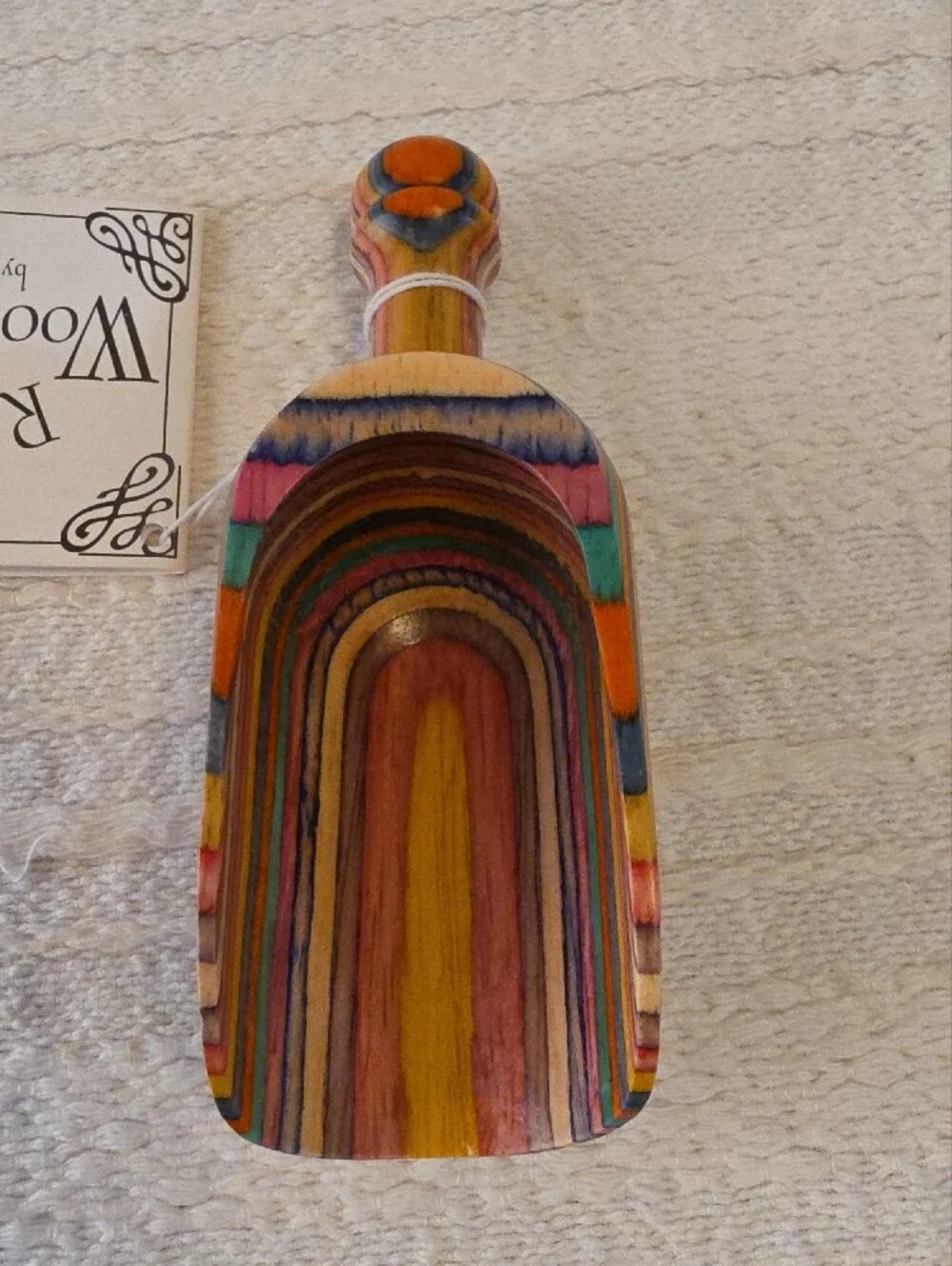 The Rainbow Wood Scoop By Norpro